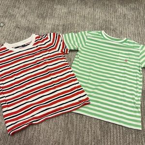 Boys striped pocket tees: Janie & Jack and Polo RL